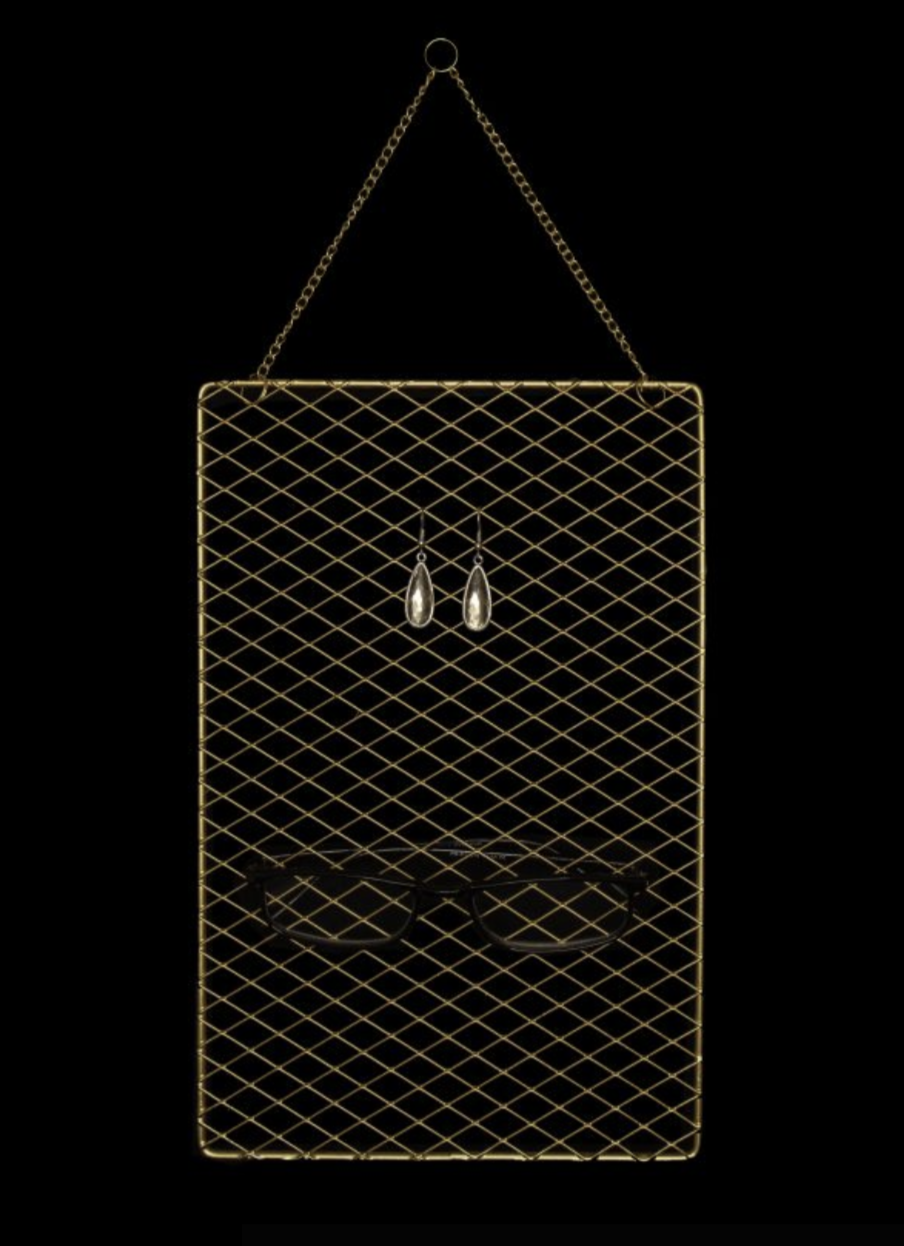 gold-metal-grid-hanger